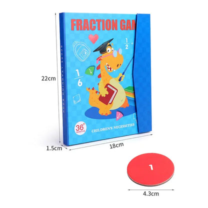 Mi Libro de Fracciones Montessori - TiendaKidz